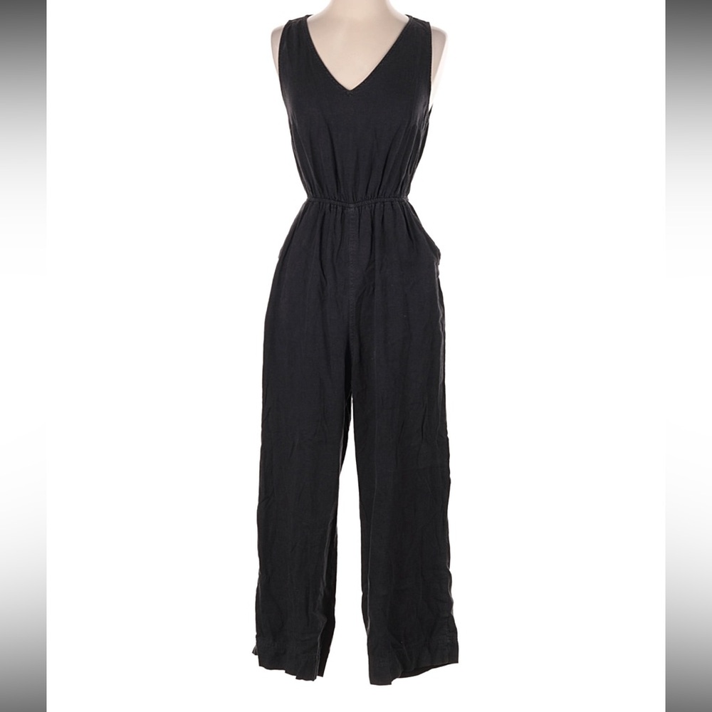 Universal Thread Open-Back Charcoal Jumpsuit Sz XS - image 1